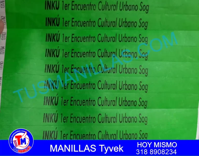 Manilla de Seguridad Tyvek